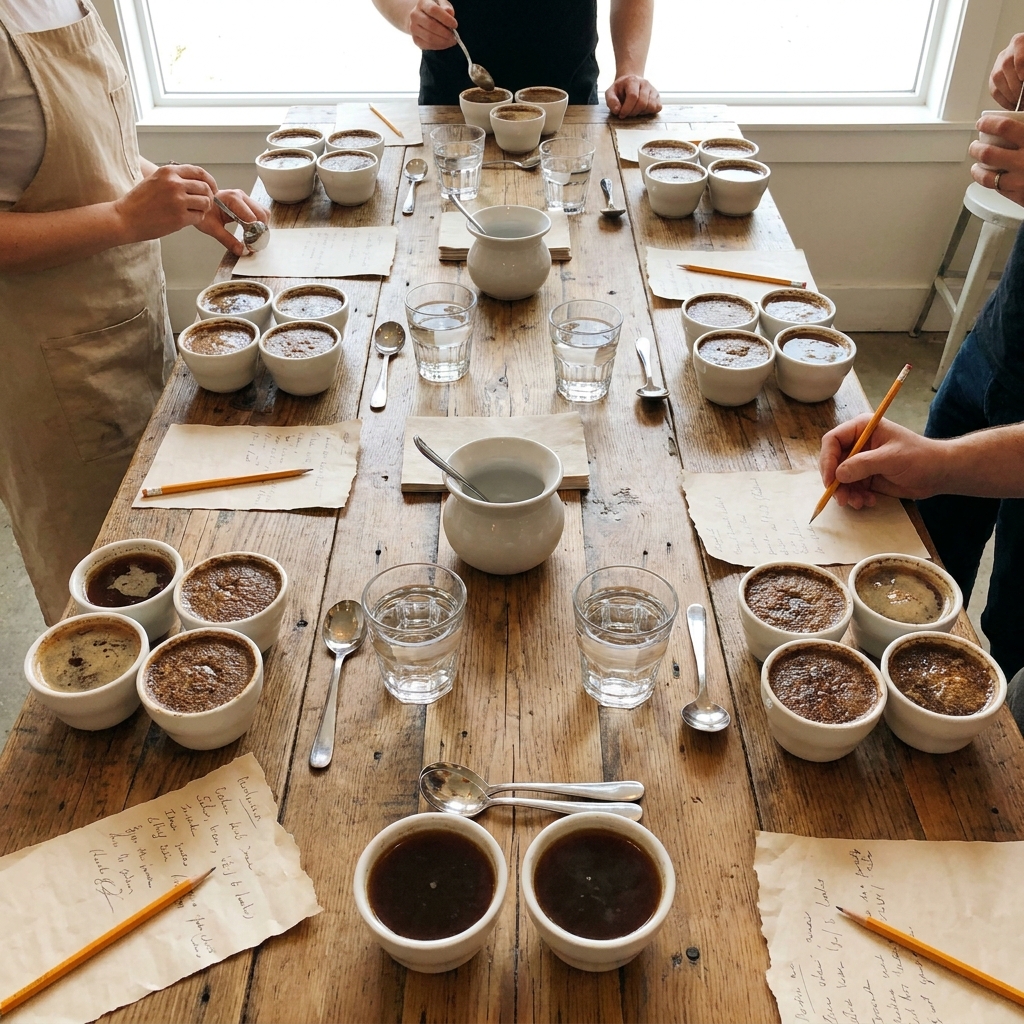 커핑 · Coffee Cupping
